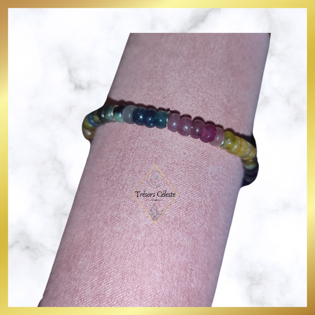 Bracelet de Tourmaline donuts