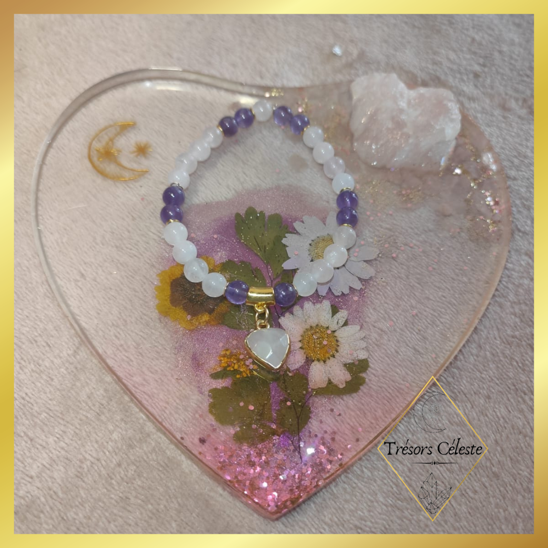 Plateau Quartz rose