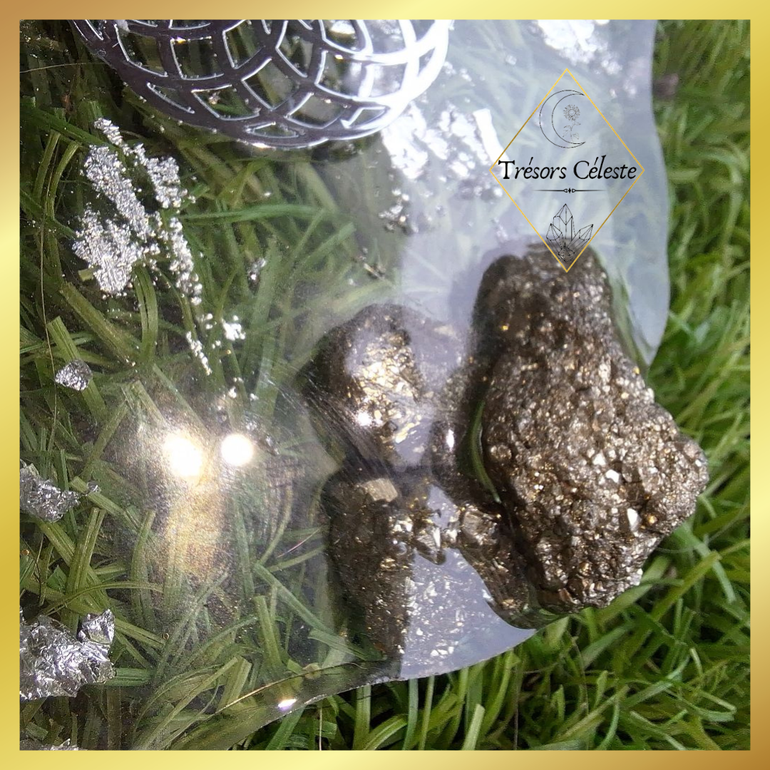 Plateau Pyrite / Fleur de vie