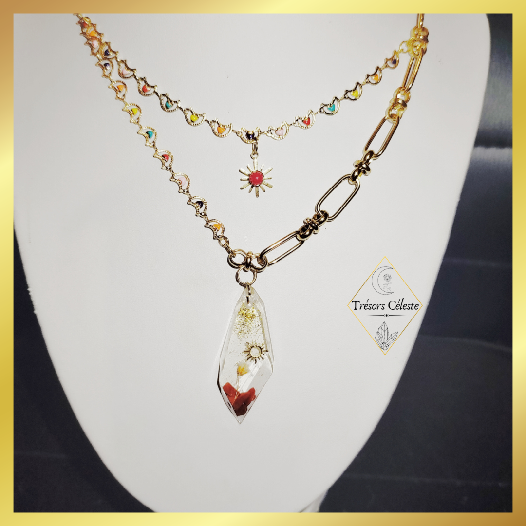 Jaspe rouge breloque soleil agate rouge