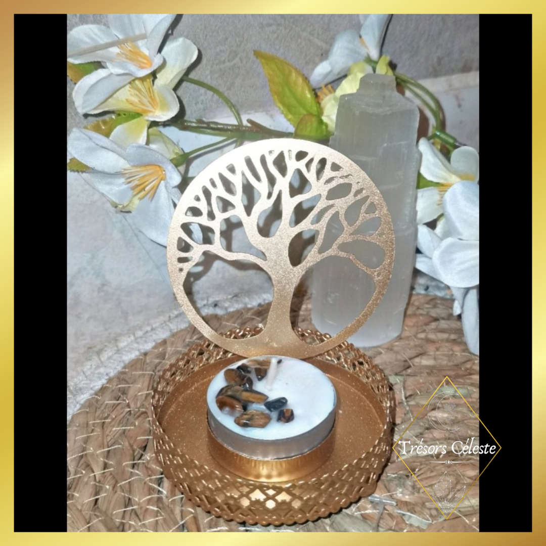 Bougeoir « Arbre de vie »