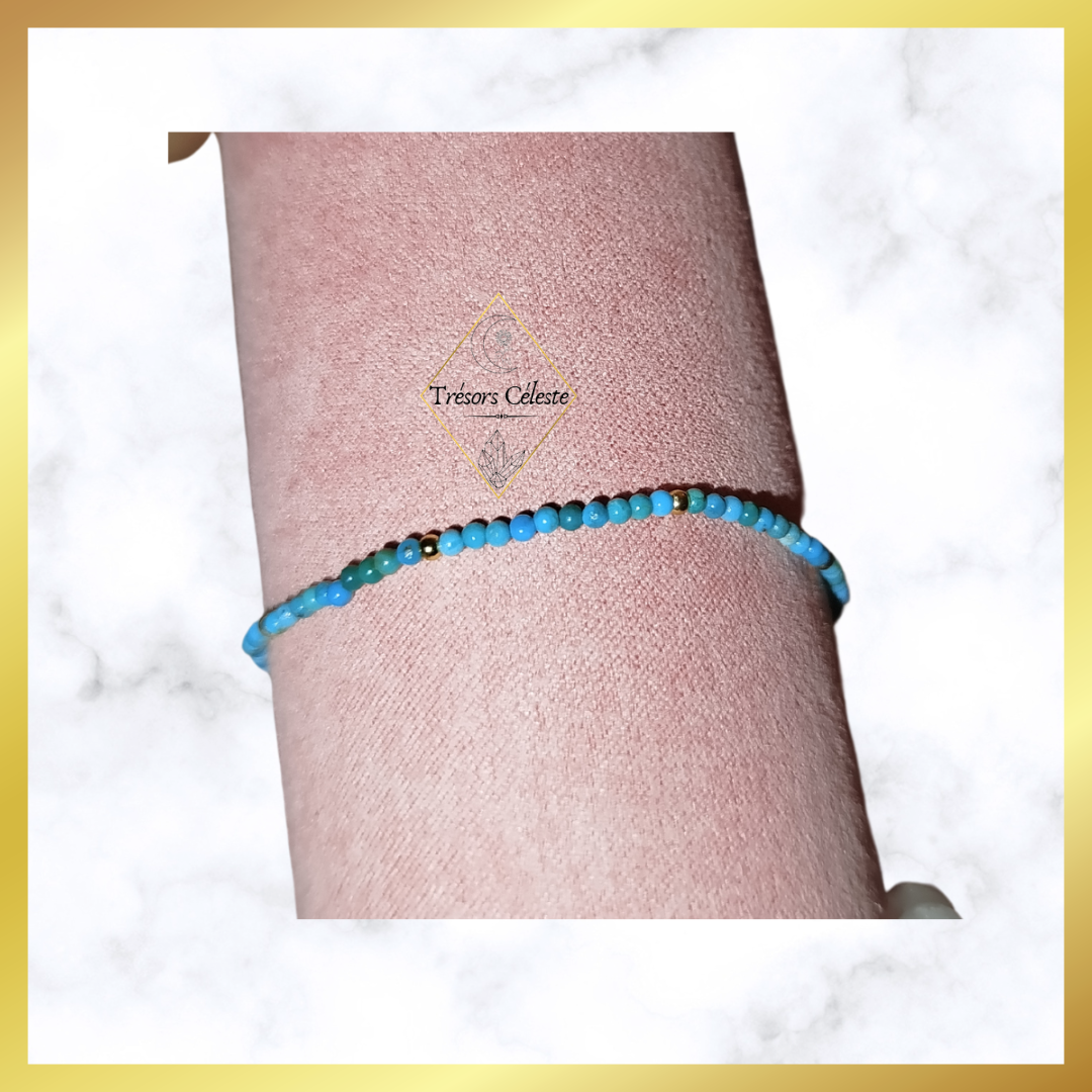 Bracelet de fine perle de Turquoise