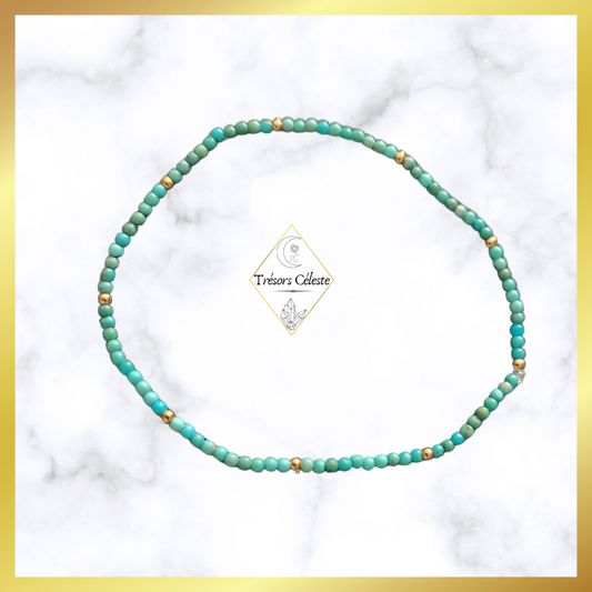 Bracelet de fine perle de Turquoise