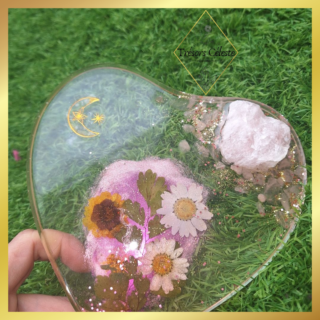 Plateau Quartz rose