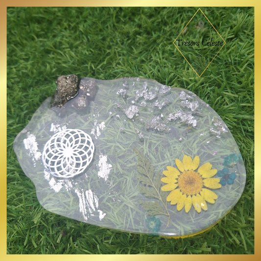Plateau Pyrite / Fleur de vie