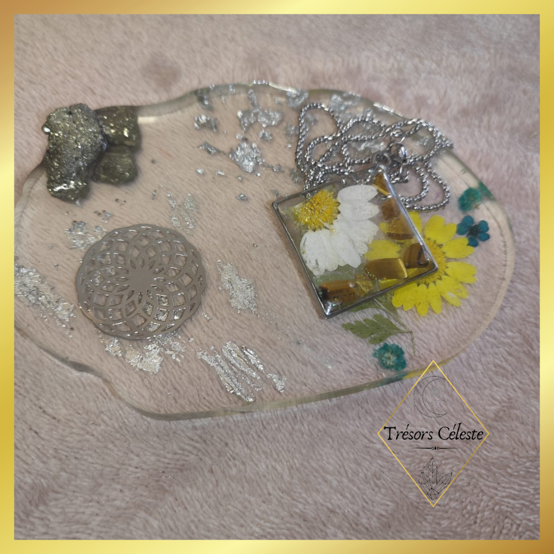 Plateau Pyrite / Fleur de vie